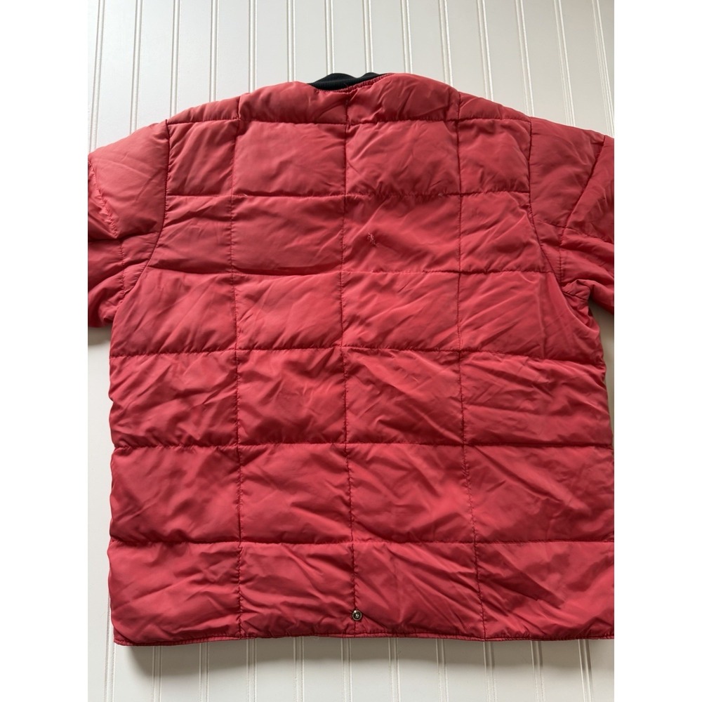 Vintage 10X Sport Clothing Goose Down Puffer Jacket Pink Snap‎ M USA Made - Picture 12 of 12